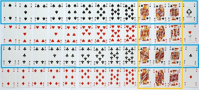 Union of A, B (in blue or gold, or both blue and gold)